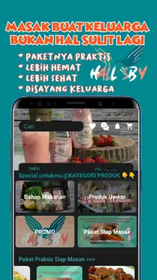 Hall Sby - Paket siap masak,Pr android App screenshot 3